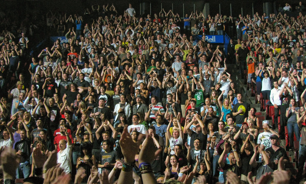 Festival crowd in Dallas